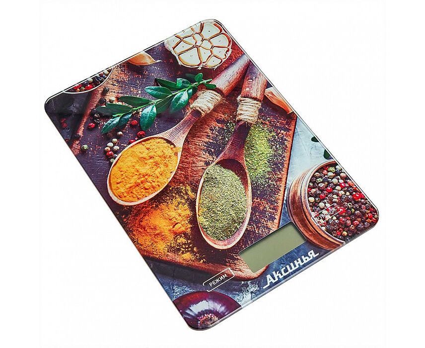 Весы кухонные АКСИНЬЯ КС-6517 Специи