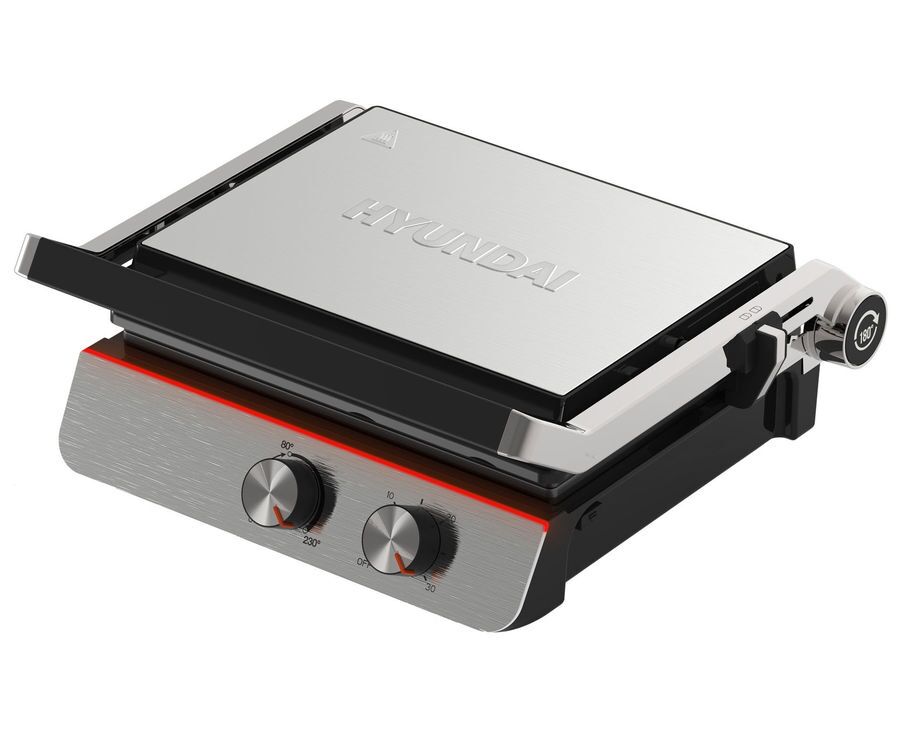 Электрогриль Hyundai HYG-4046 2200 Вт черный