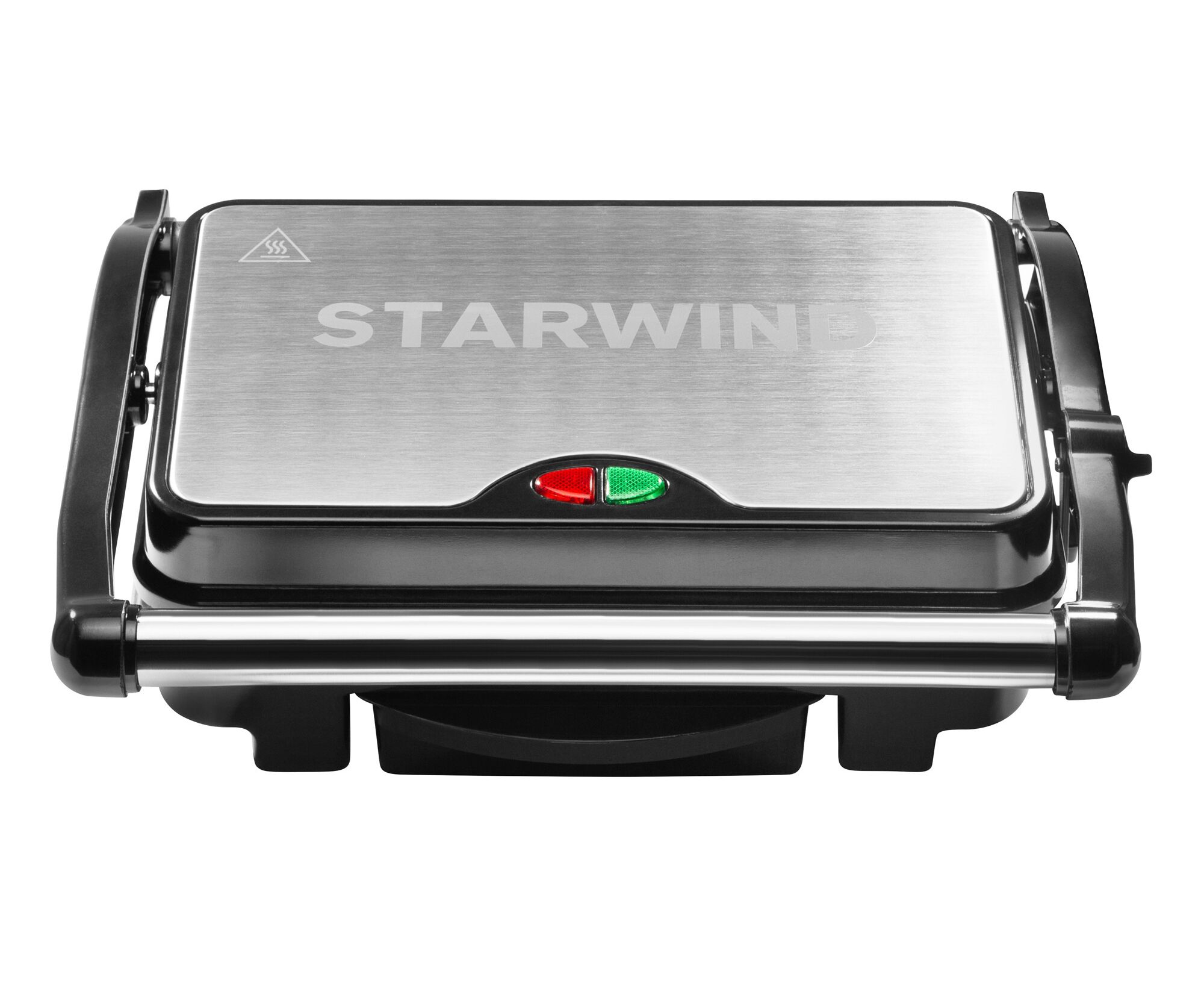 Электрогриль Starwind SSG2040 серебристый/черный