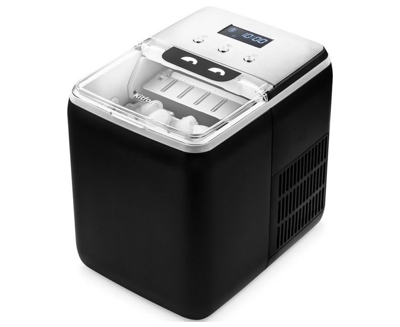 Ледогенератор Kitfort КТ-1819 черный/серебристый