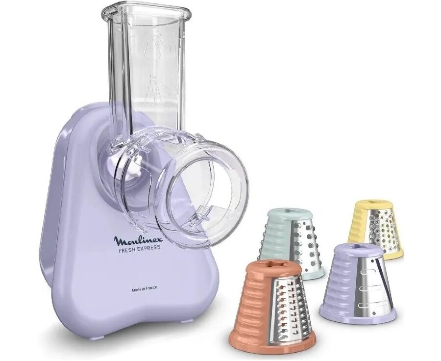 Универсальная резка Moulinex DK8546 E0 150 Вт (нарезка до 5мм) лиловый/белый