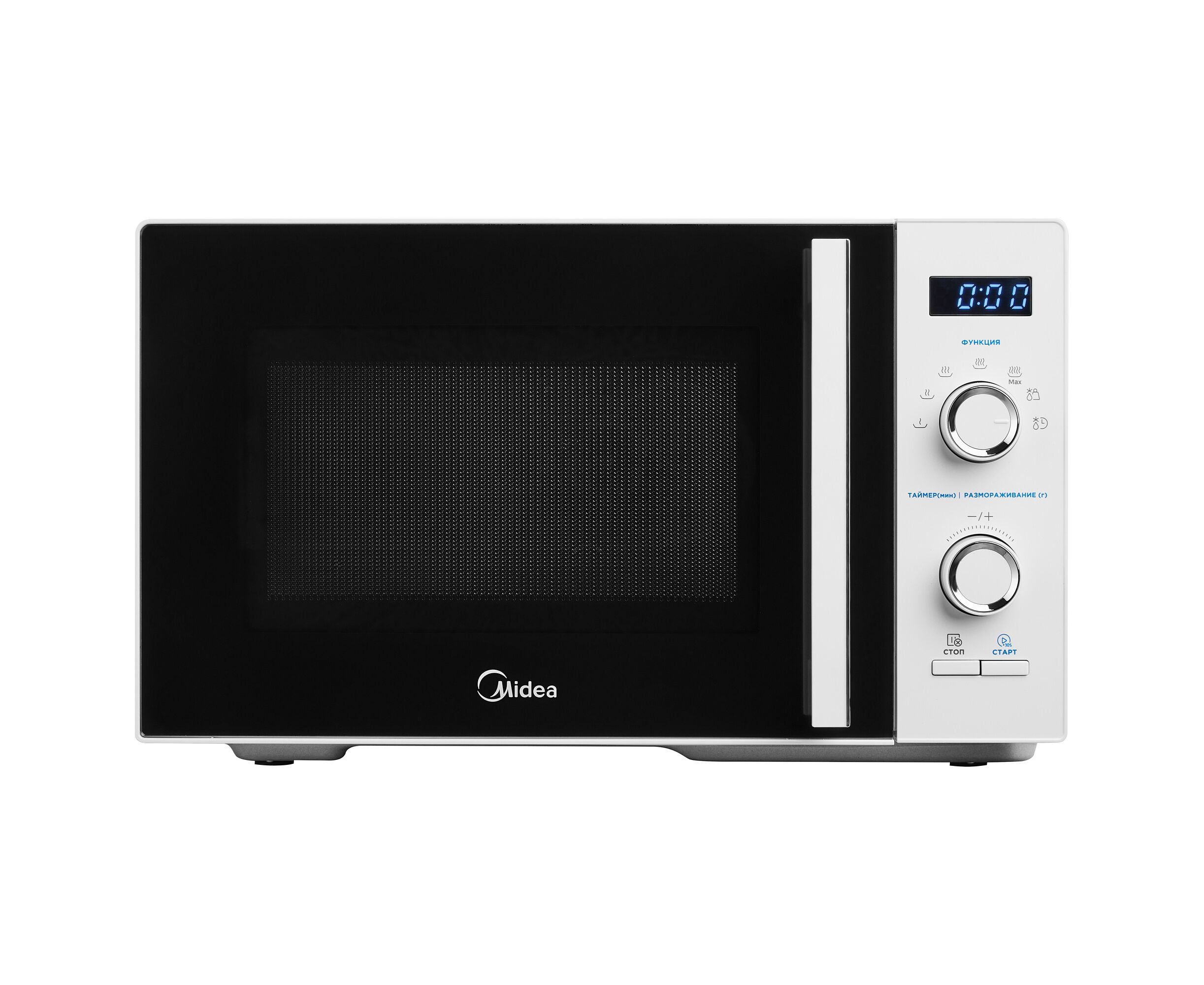 Микроволновая печь Midea AM825 P2 ET-W 25л, 800 Вт, белый