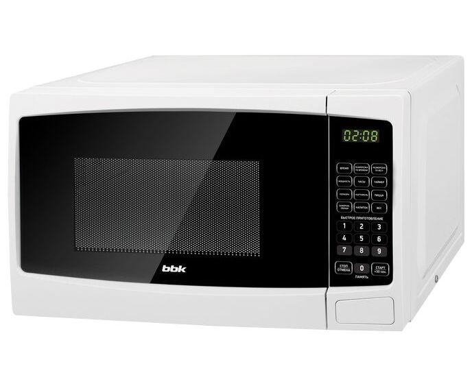 Микроволновая Печь BBK 20 MWS-729 S/BS серебристый 20 л, 700 Вт, электронное управление, дисплей