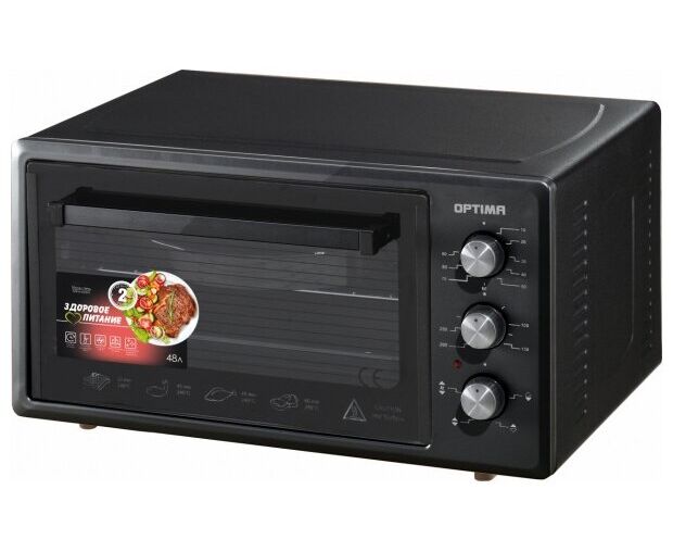 Мини-печь OPTIMA OF-48 BL черный