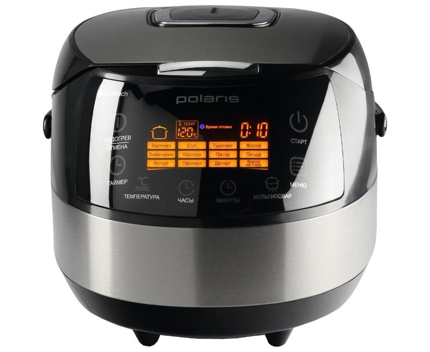 Мультиварка Polaris PMC 0517 AD 5л 860 Вт серебристый/черный