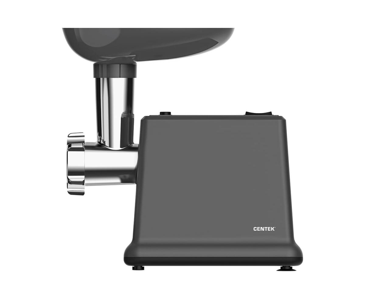 Мясорубка Centek CT-1625 2000 Bт, 2 кг/мин, реверс, 2в 1 мясорубка/овощерезка, 2 диска, 5 насадок