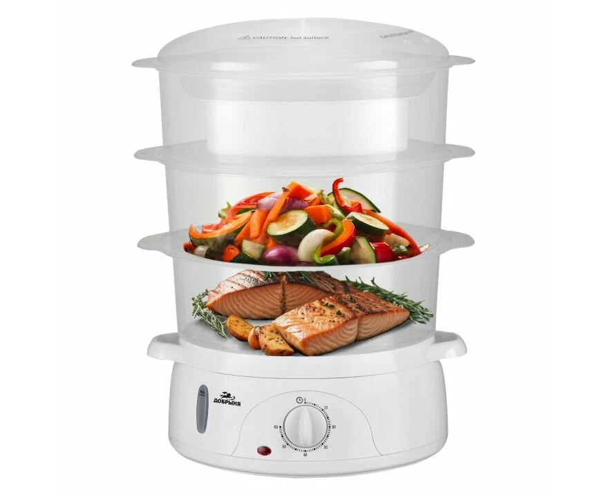 Пароварка Добрыня DO-3204