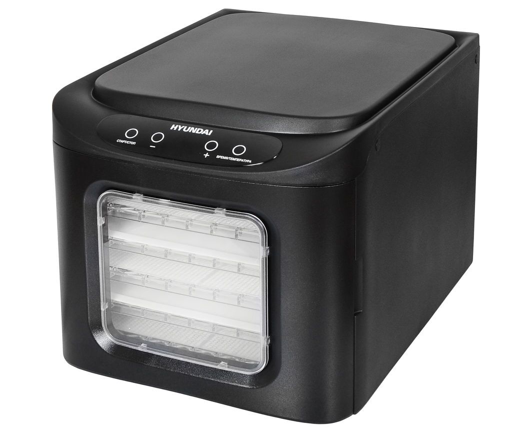 Сушка для фруктов и овощей Hyundai HYFD-P1203 черный