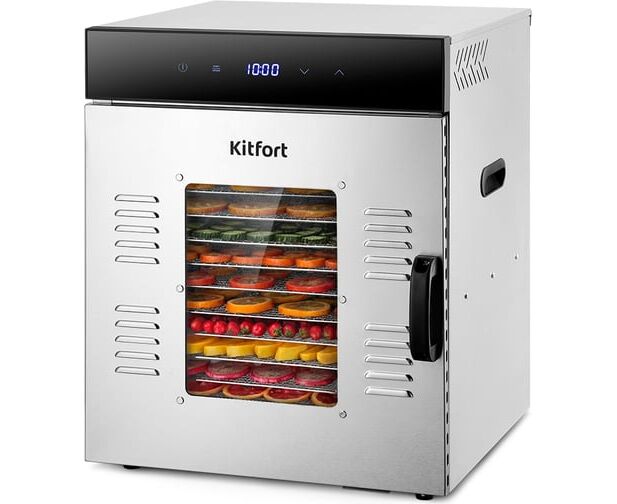 Сушилка для овощей и фруктов Kit Fort КТ-1967 нерж