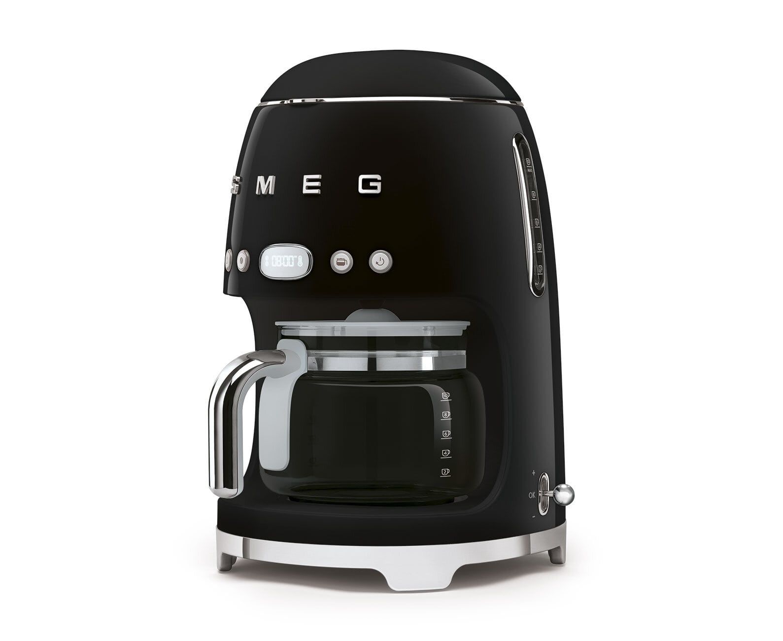 Капельная кофеварка SMEG DCF02 BLEU, черный