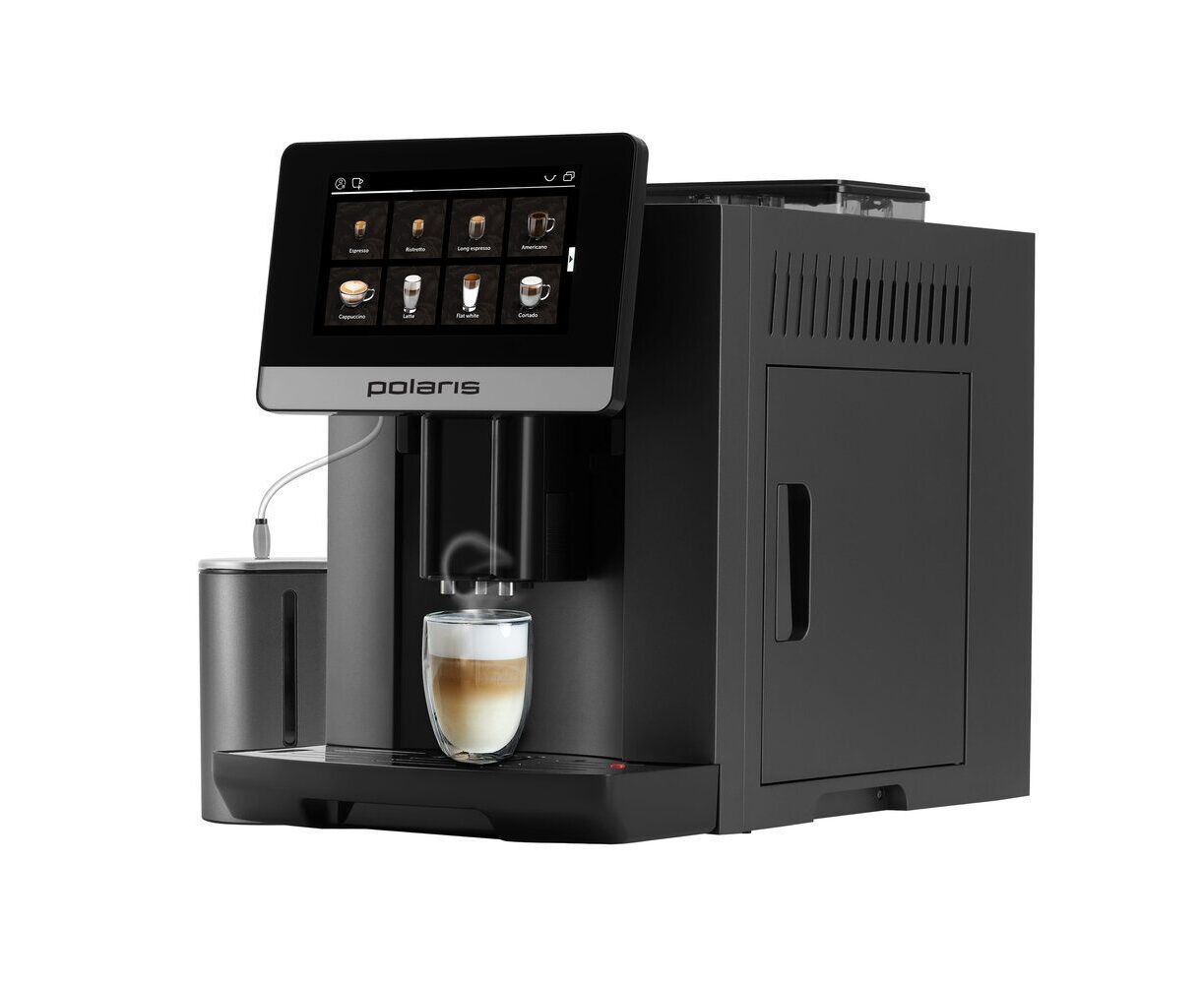 Кофемашина Polaris PACM 2080 AC темно-серый