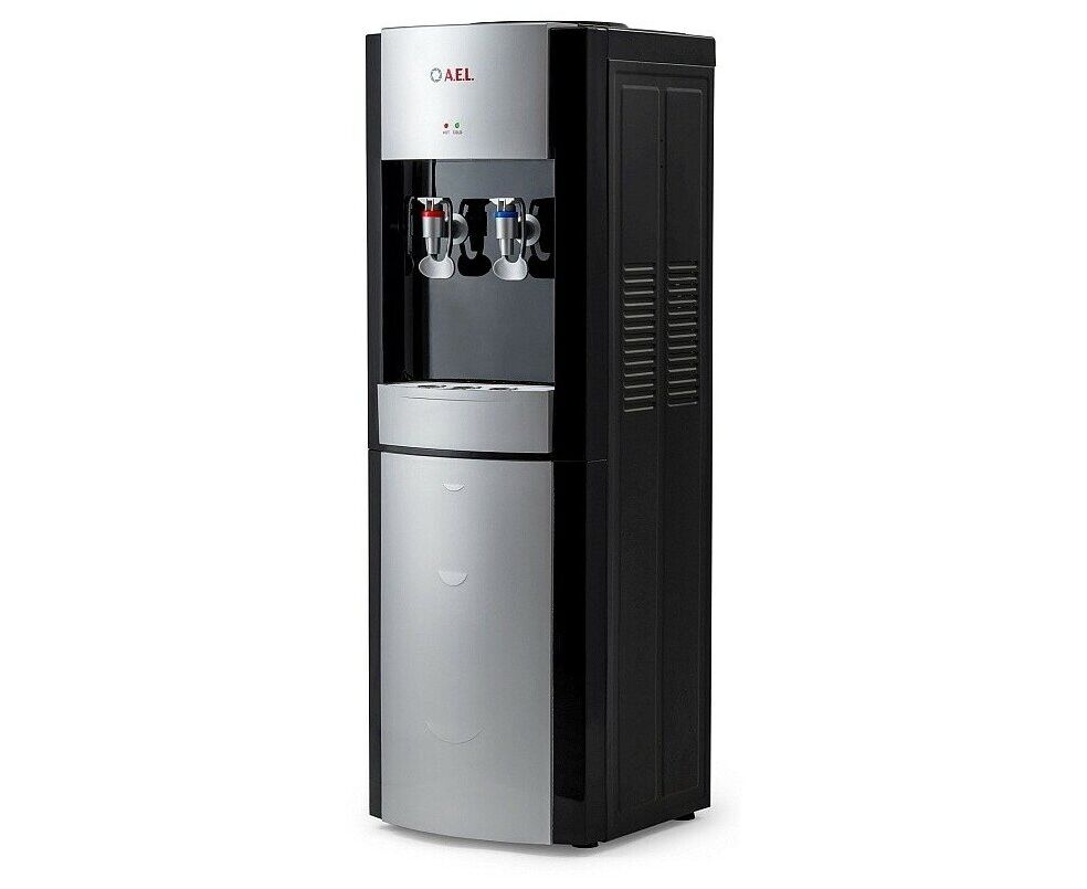 Кулер напольный AEL LD-AEL-28 черный/серебристый