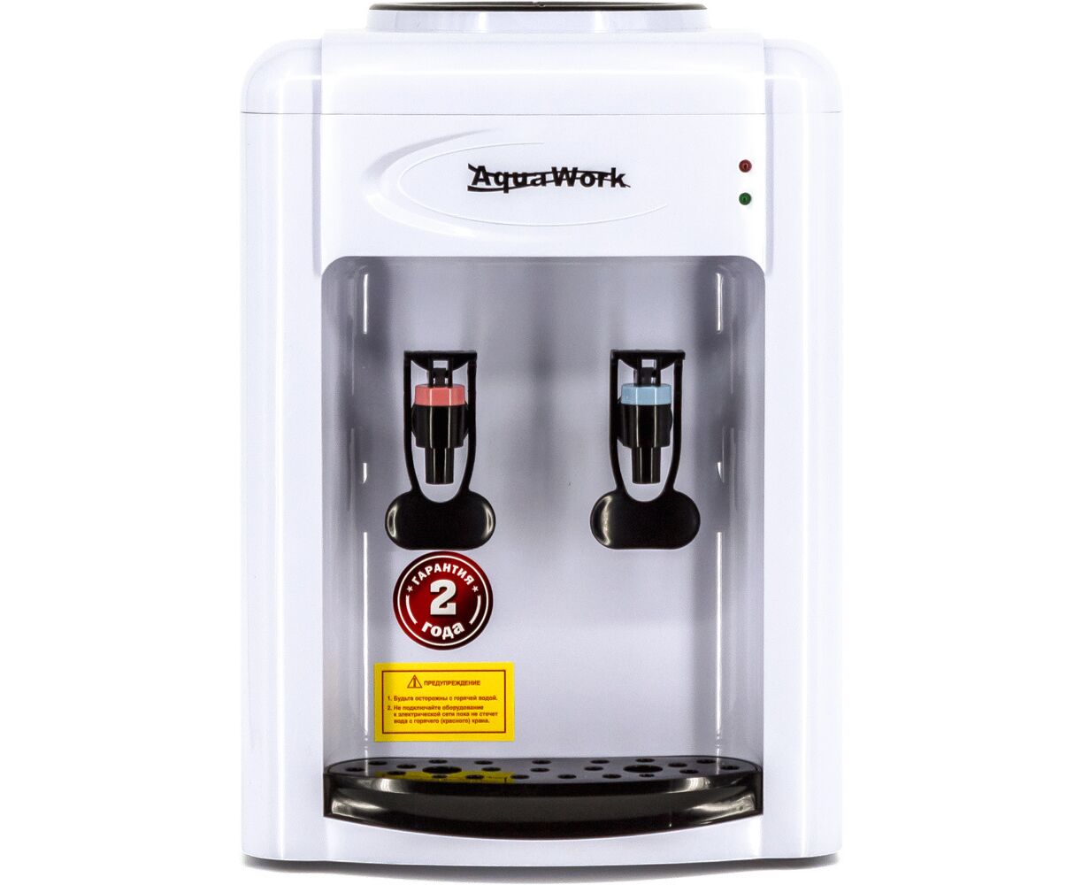 Кулер Aqua Work 0.7-TKR настольный белый/черный