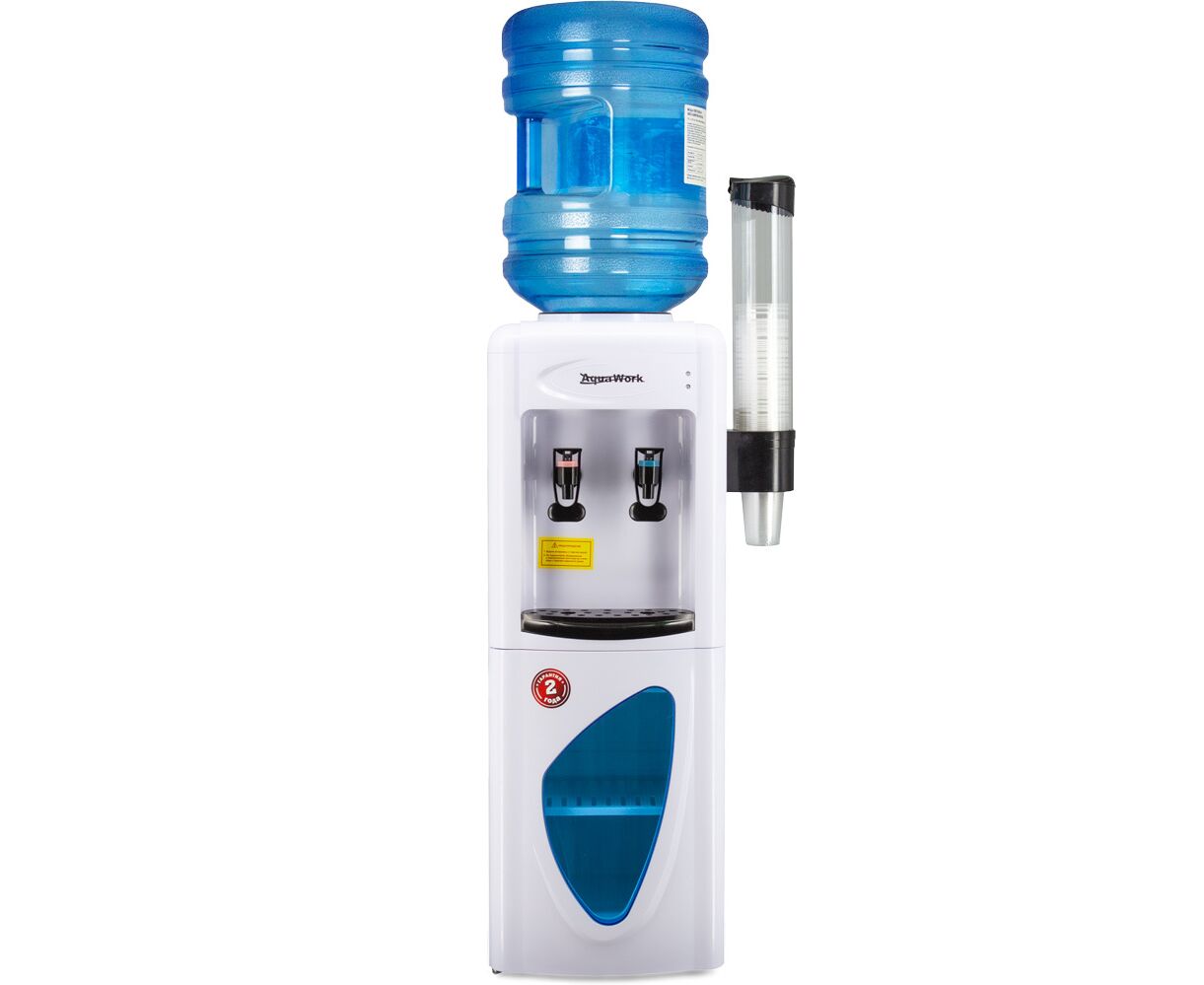 Кулер Aqua Work 0.7-LWR напольный белый