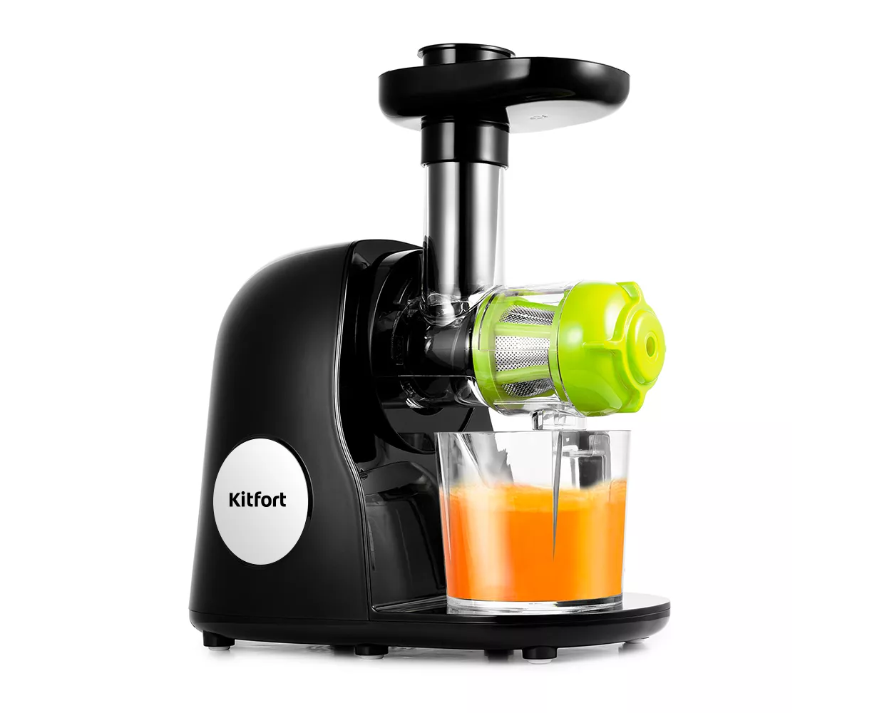 Соковыжималка Kitfort KT-1111-1, зеленый