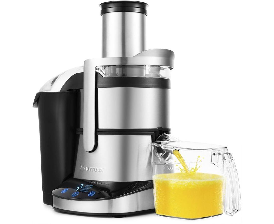 Соковыжималка центробежная Kitfort КТ-1112 черный