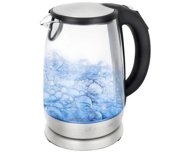 Чайник Kitfort КТ-628 серебристый
