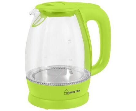Чайник Homestar HS-1012 стекло зеленый
