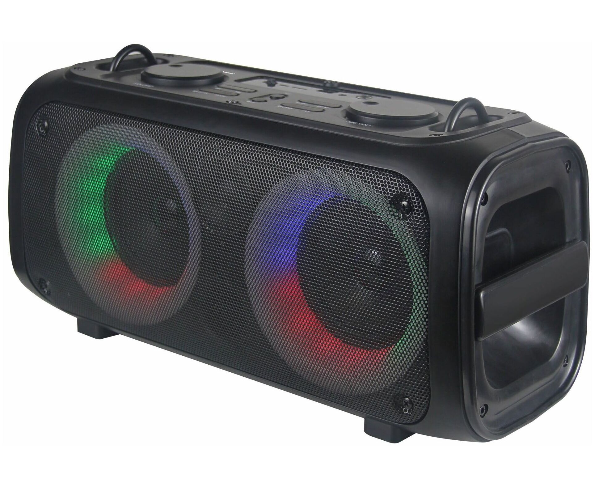 Портативная колонка Hyundai H-PS1030 черный/черный