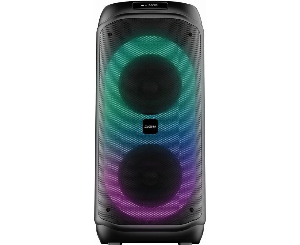 Минисистема Digma D-MC1722 черный 60 Вт FM USB BT micro SD