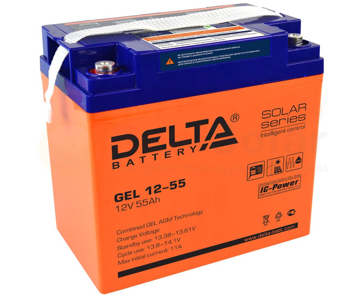 Батарея для ИБП Delta GEL 12-55