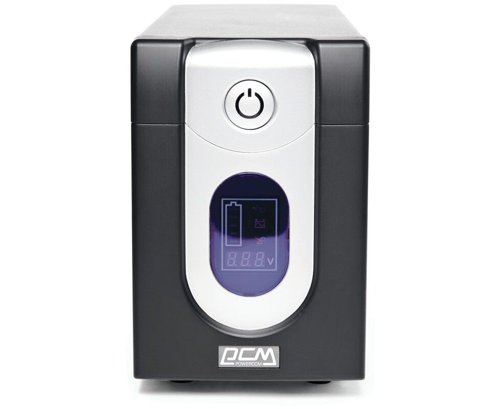 ИБП Powercom IMD-1200 AP Imperial 1200 VA/720 W Display,USB,AVR,RJ11,RJ45 (4+2 IEC)