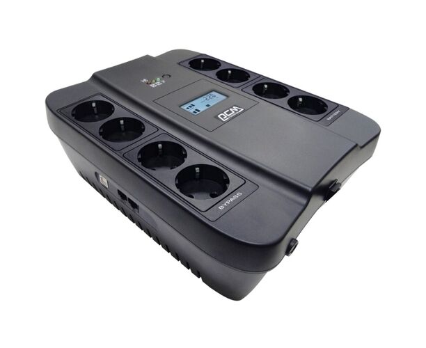 ИБП Powercom Spider SPD-1100 U LCD 605 Вт 1100 ВА черный