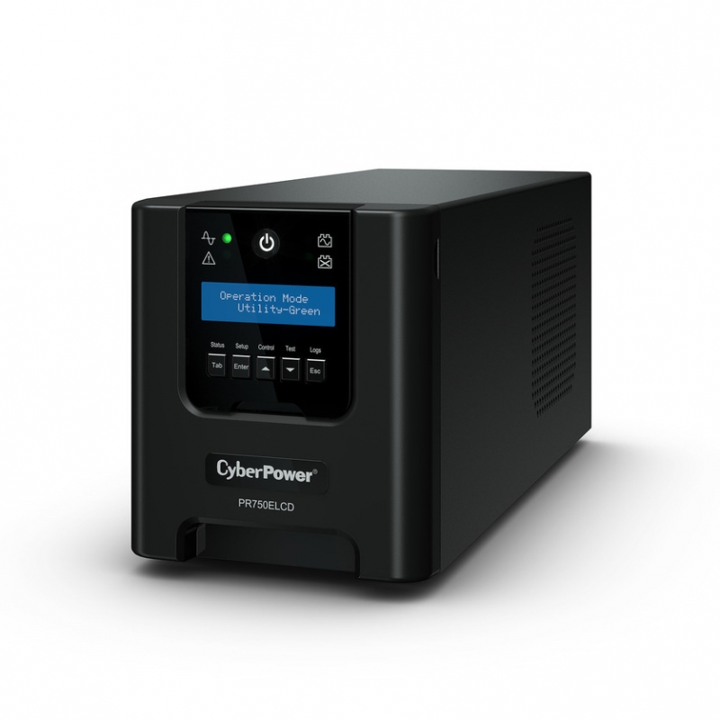 ИБП Cyber Power Line-Interactive PR750 ELCD 750 VA/675 W USB/RS-232/EPO/SNM Pslot (6 IEC С13)