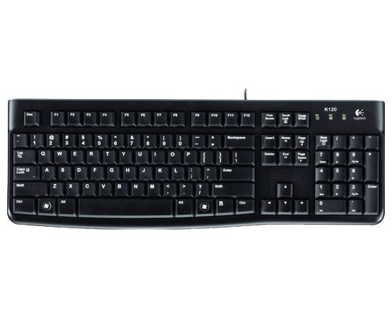 Клавиатура Logitech K120 Black, USB (920-002522)