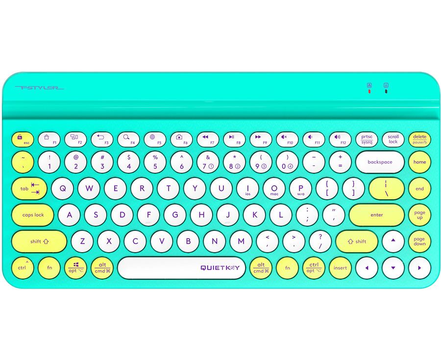 Клавиатура A4 Tech Fstyler FBK30 Avocado зеленый