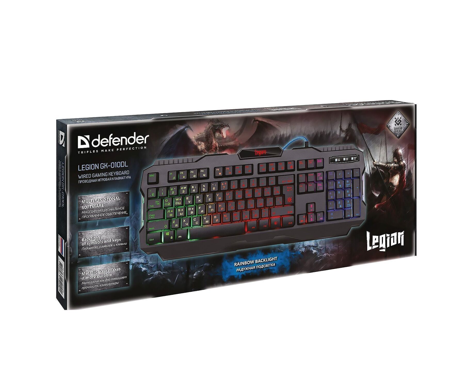 Клавиатура Defender Legion GK-010 DL (black)