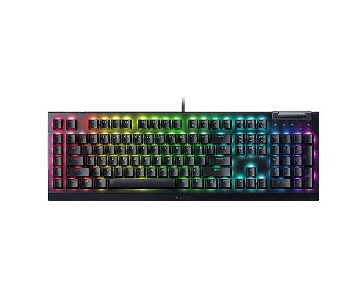 Игровая клавиатура Razer Black Widow V4 X (RZ03-04702500-R3 R1) Yellow Switch Russian Layout
