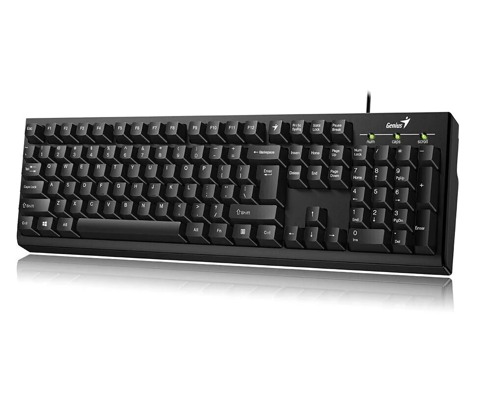 Клавиатура Genius Slim Star 100 (31300005419) проводная USB black