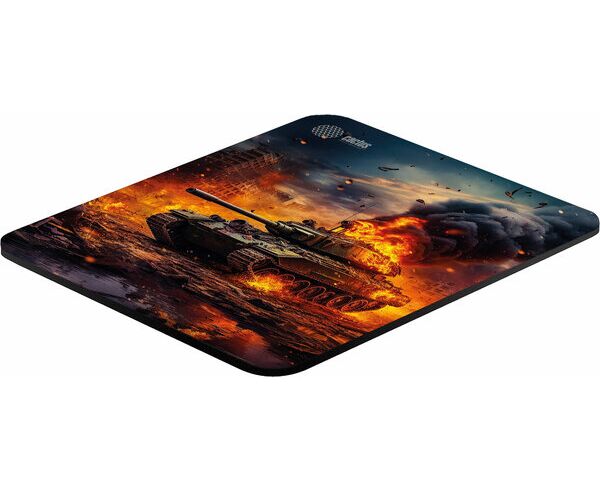 Коврик для мыши Cactus CS-MP-D04 M Burning tank 300x250x3мм
