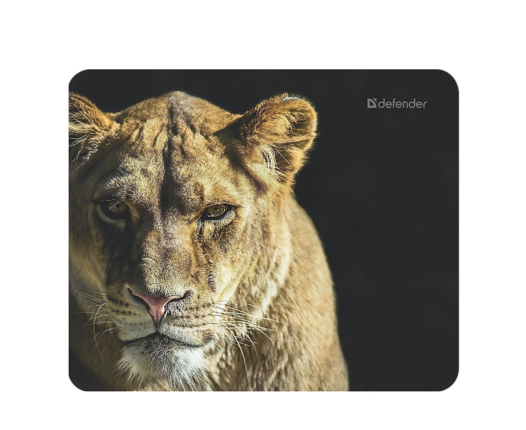 Коврик для компьютерной мыши Defender Wild Animals 220x180x2 (в ассортименте 8 видов) (133934)