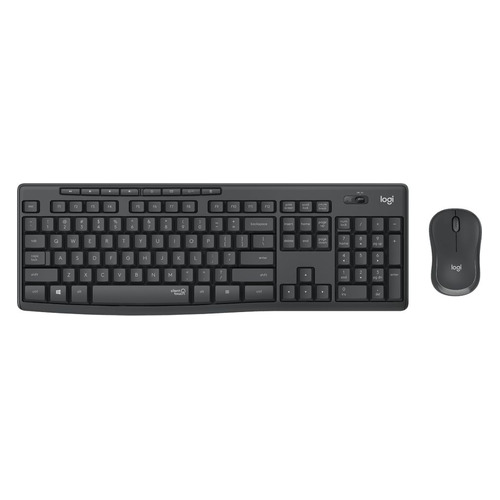 Клавиатура + мышь Logitech MK295 Silent Wireless Combo Graphite (920-009807)