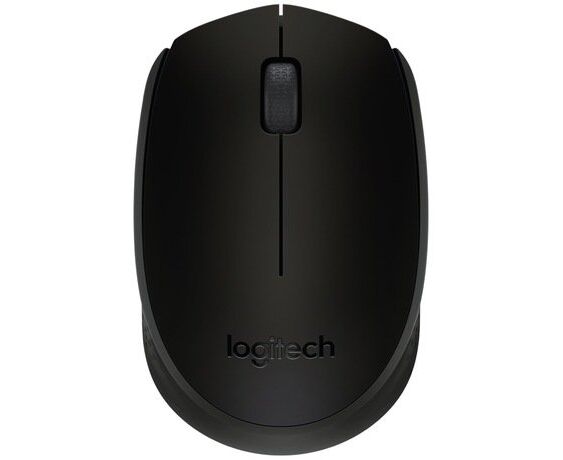 Мышь Logitech В170 Black for Business, Wireless (910-004798)