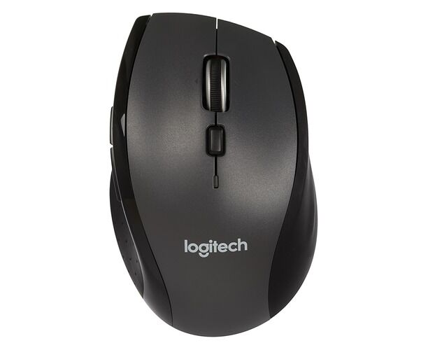 Мышь Logitech M705 серебристый/черный USB1.1