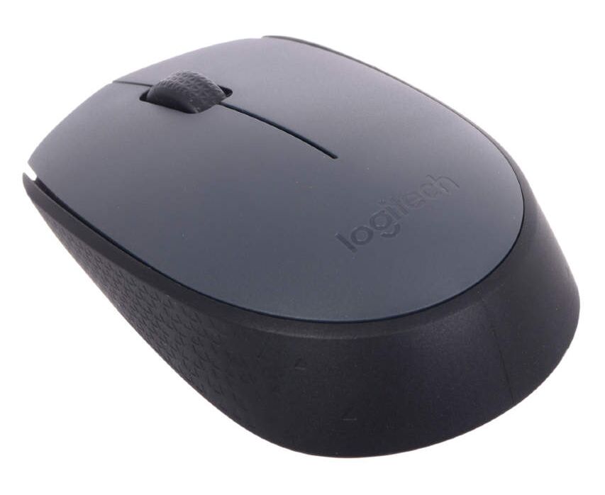 Мышь Logitech M170 Black/Gray, Wireless (910-004642)