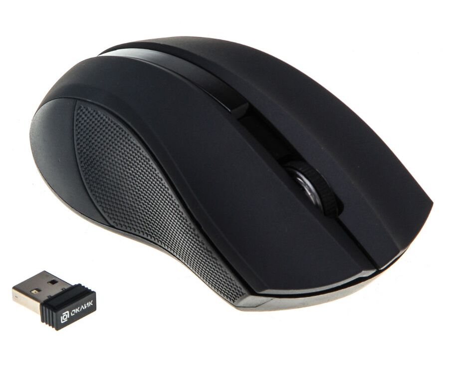 Мышь Oklick 615 MW черный USB