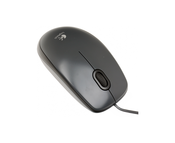 Мышь Logitech M100 (M100r) Gray, USB, оптическая, проводная (910-005003/910-001604/910-005006)