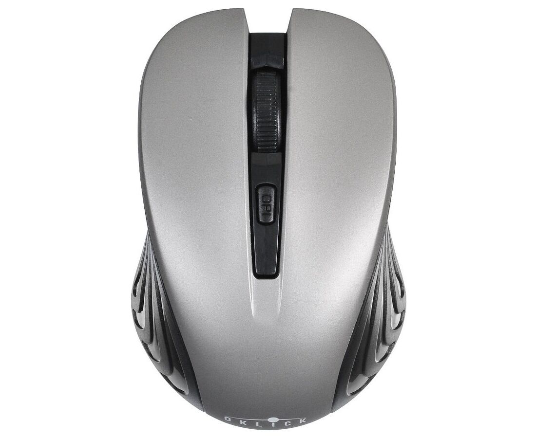 Мышь Oklick 545 MW черный/серый