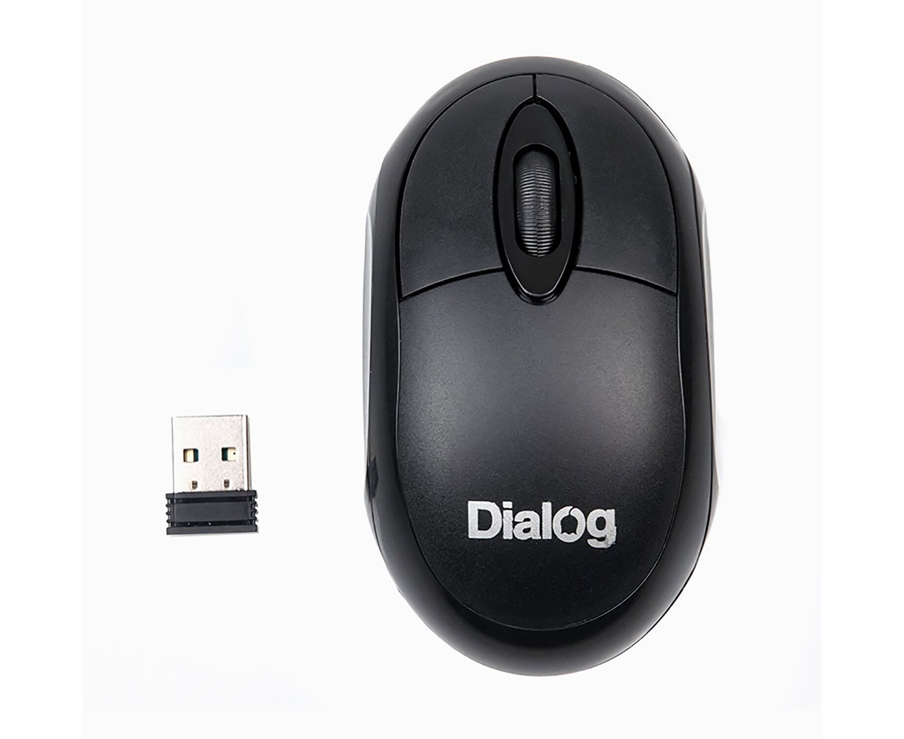 Мышь оптическая беспроводная Dialog Comfort MROC-10 U RF (black)