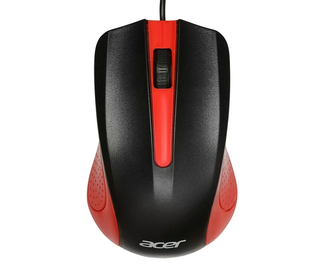 Мышь Acer OMW012 черный/красный ZL.MCEEE.003