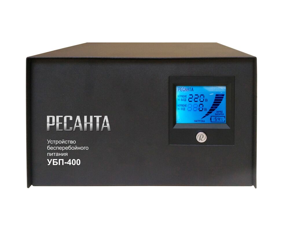 Стабилизатор напряжения Ресанта УБП-400 черный