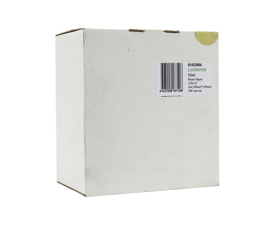 Бумага Lomond 0102084 10x15/230г/м 2/500л./белый матовое для струйной печати