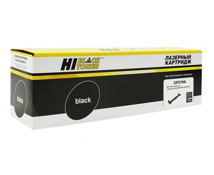 Картридж Hi-Black CF219 A Драм-юнит для HP LJ Pro M104/MFP M132, 12 K (797 026 713)