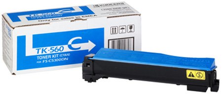 Тонер-картридж TK-560 C 10 000 стр. Cyan для FS-C5300 DN/C5350 DN