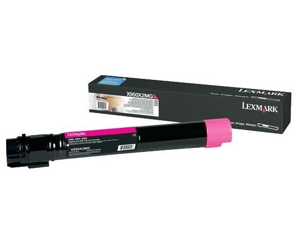 Тонер-картридж Lexmark X950 X2 MG розовый для X950, X952, X954
