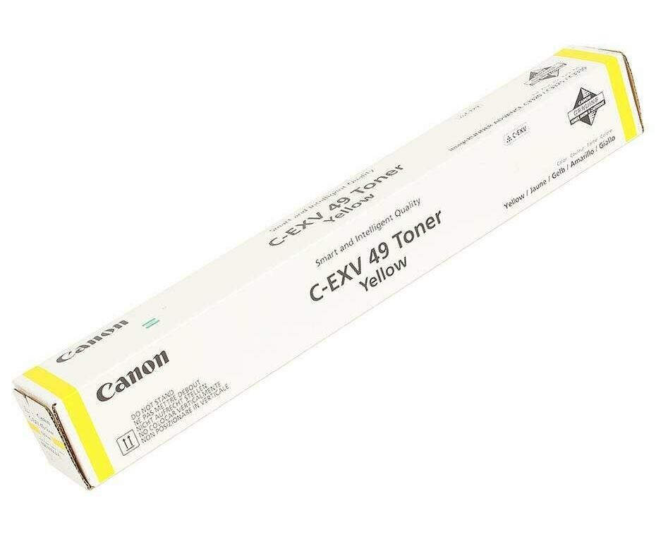 Тонер Canon C-EXV49 Y 8527 B002 желтый туба для копира i R-ADV C33xx